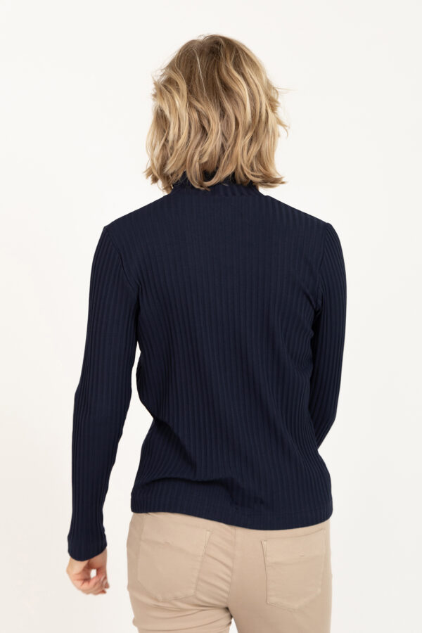 Zaida col t-shirt - Afbeelding 3