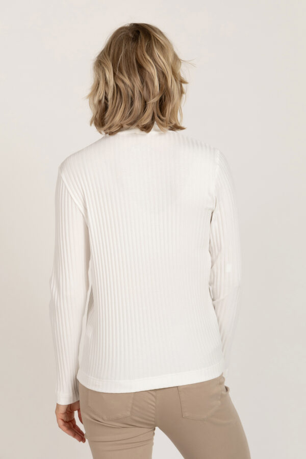 Zaida col t-shirt - Afbeelding 3