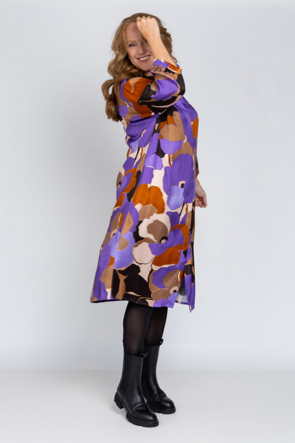 Xandres Gold jurk - Afbeelding 2