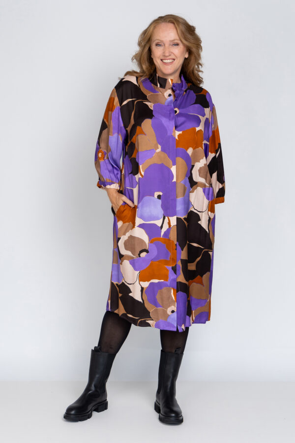 Xandres Gold jurk - Afbeelding 3