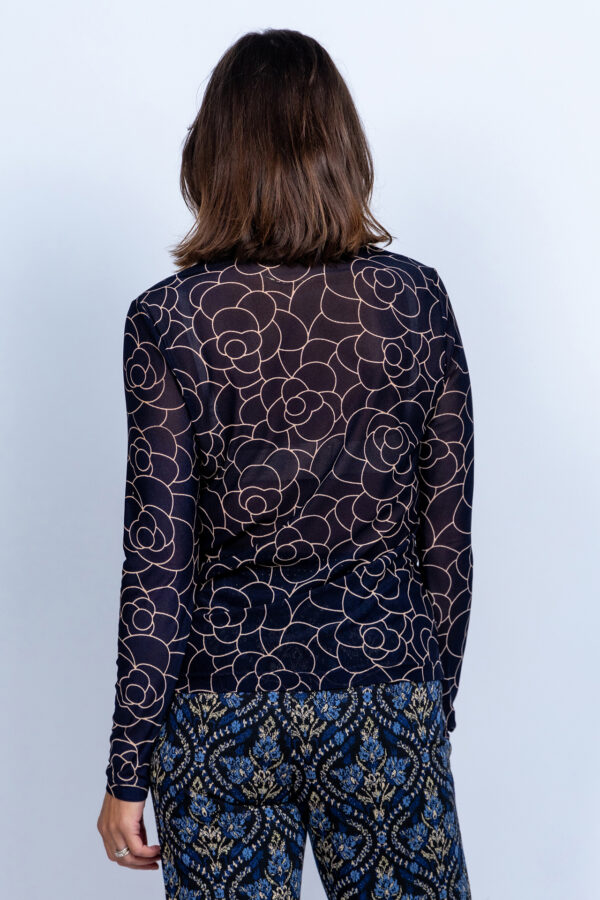 Geisha col t-shirt - Afbeelding 3