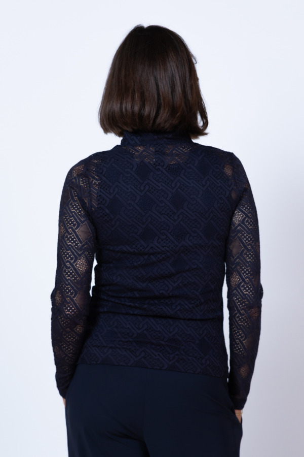 Marccain col t-shirt - Afbeelding 3